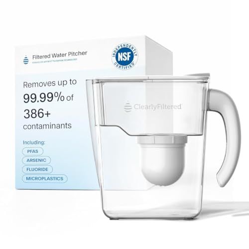 Clearly Filtered pitcher