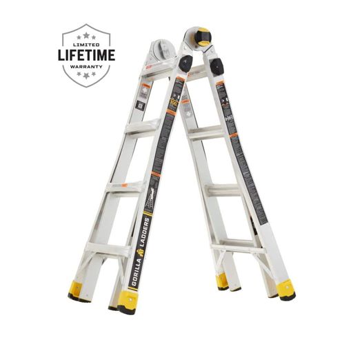 Gorilla MPXA Aluminum Multi-Position Ladder