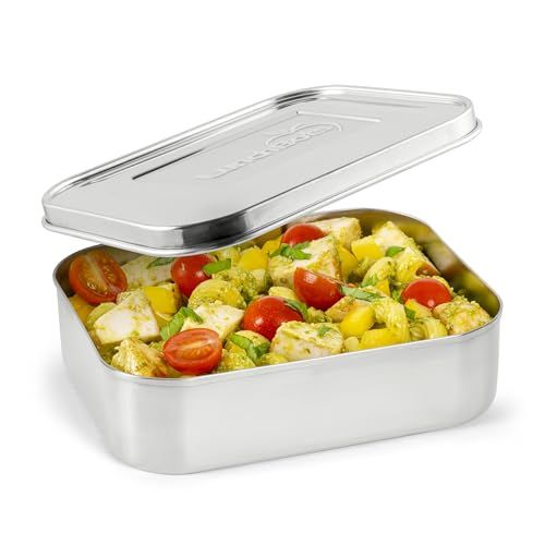 LunchBots stainless steel lunch box