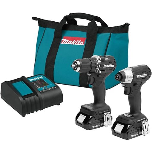 Makita LXT211 18 V LXT Lithium-Ion 2 Pc. Combo Kit