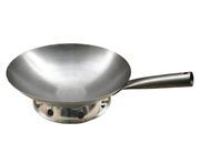 The Wok Shop carbon steel pow wok hollow metal handle